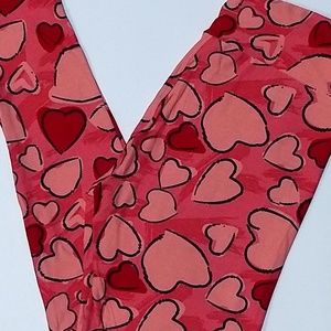 Pick 2 PAIR for $35 LuLaRoe Valentine's Leggings